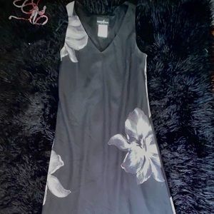 Sundress (Black-Floral print Size 12)